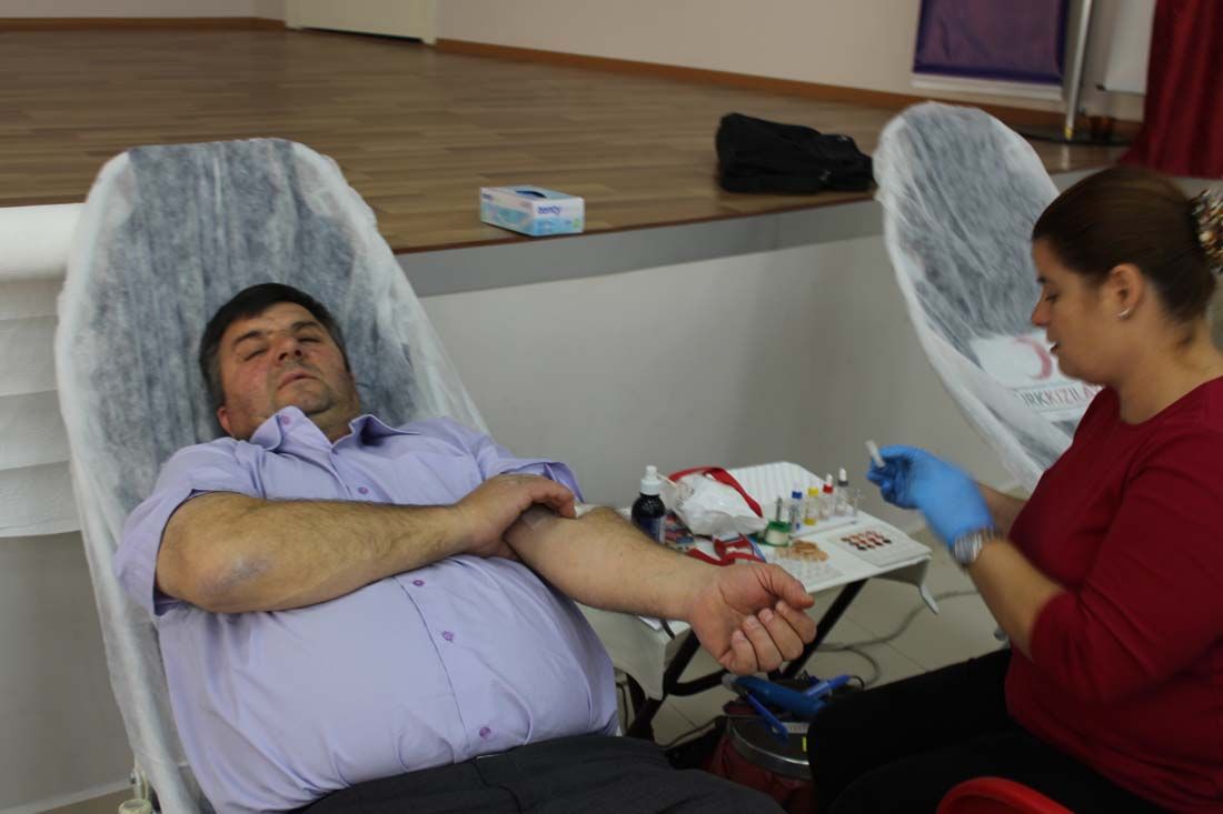 Beldemizde Gönüllü Kan Bağışı Kampanyası