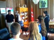 4’üncü sınıf öğrencilerinden Belediye Başkanımıza ziyaret…