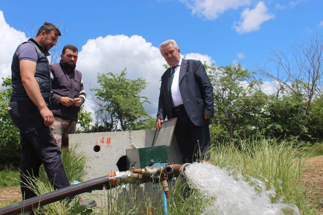 Sulama Sistemimizde Ön Ödemeli ve Akıllı Su Sayaçları Hazır...