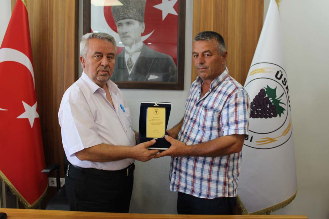 Belediyemiz personeli Ali ÖZBEY emekli oldu…