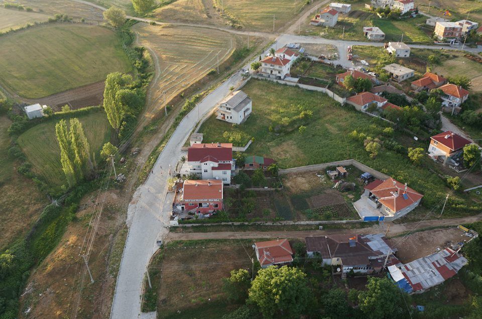 Üsküp'ün havadan görüntüleri