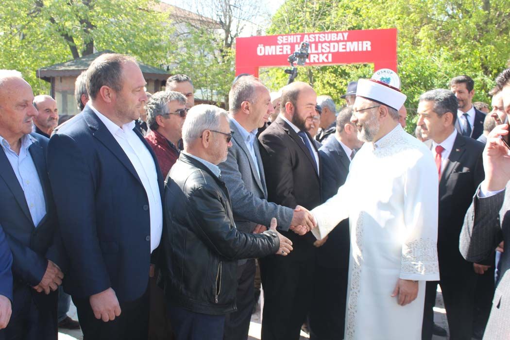 Üsküp Kuran Kursu ve Gençlik Merkezi İnşaatı Temel Atma Töreni 