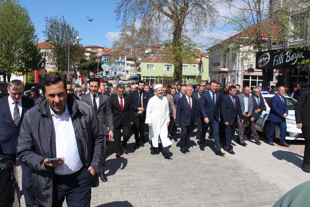 Üsküp Kuran Kursu ve Gençlik Merkezi İnşaatı Temel Atma Töreni 