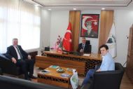 Lüleburgaz Belediye Başkanı Dr. Murat GERENLİ’den Belediye Başkanımıza ziyaret…