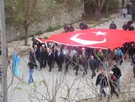 Şanlı Türk Bayrağımızın açılış töreni yapıldı…