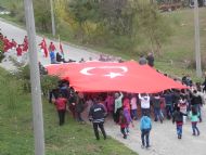 Şanlı Türk Bayrağımızın açılış töreni yapıldı…