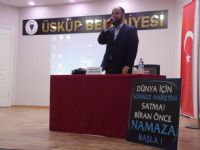 Üsküp’ te Namazla Diriliş konferansı