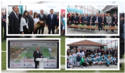 Beldemiz futbol sahasının açılış töreni Bakanımız Sayın Osman Aşkın BAK’IN teşrifi ile gerçekleştirildi.