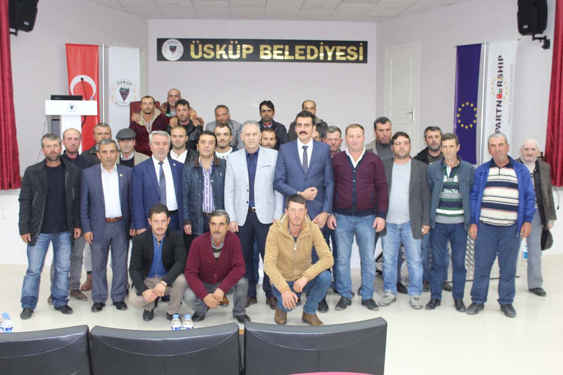 Üsküp’te “Sürü Yönetimi Elamanı Benim” projesi başladı…