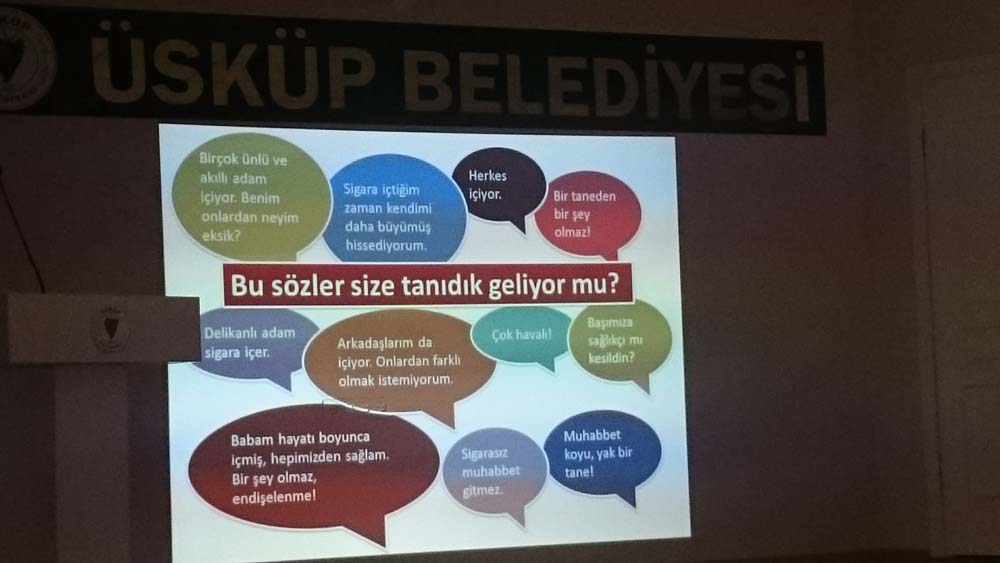 Üsküp’te Madde Bağımlılığı eğitim semineri düzenlendi…