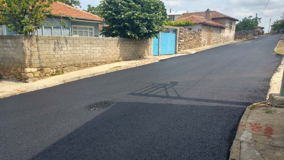 BSK SICAK ASFALT ÇALIŞMALARI (İLK ETAP SONU)