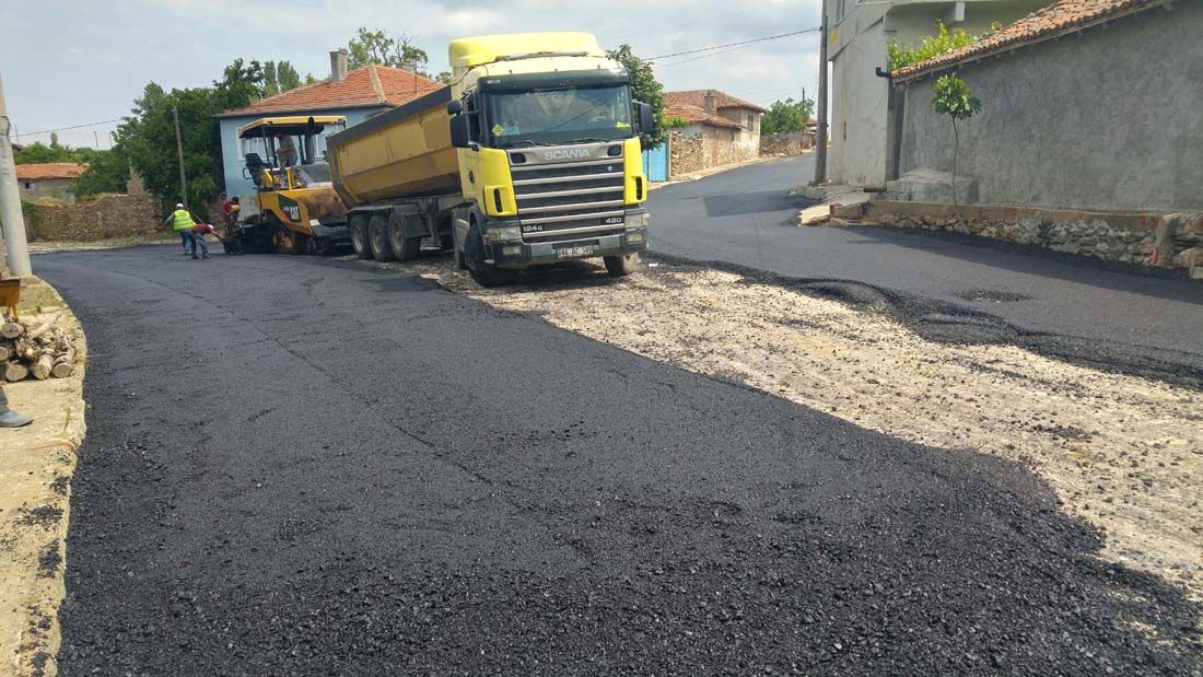 BSK SICAK ASFALT ÇALIŞMALARI (İLK ETAP SONU)