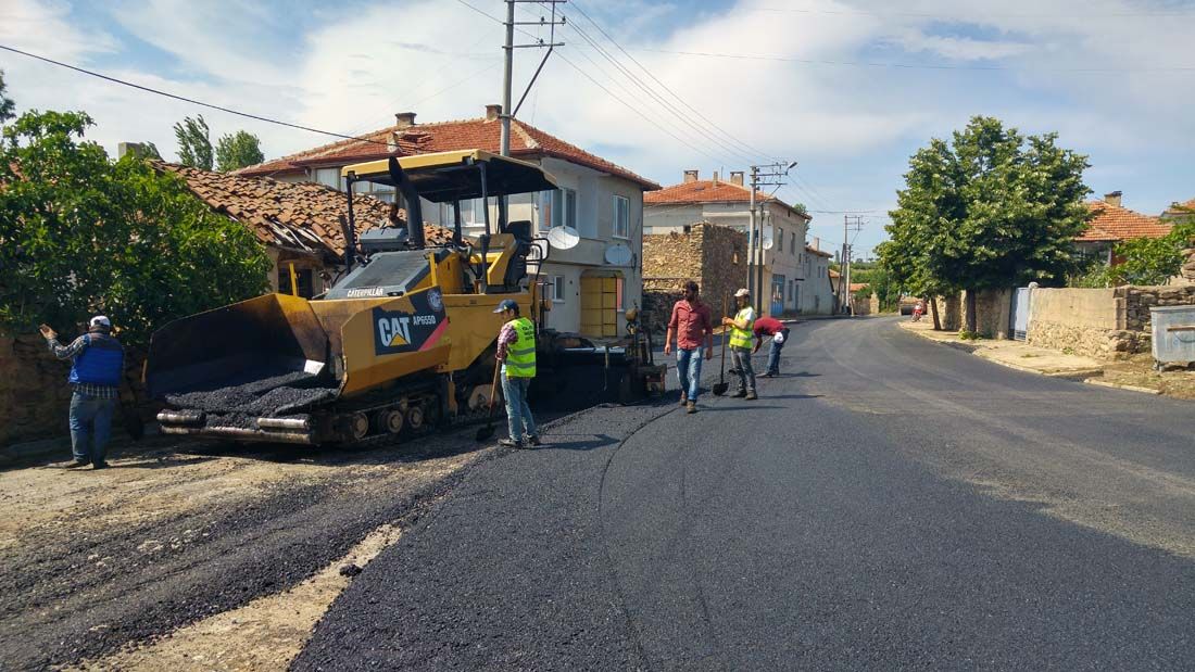BSK SICAK ASFALT ÇALIŞMALARI (İLK ETAP SONU)