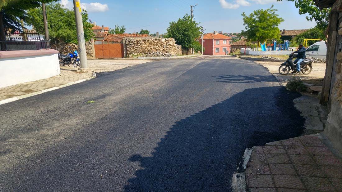 BSK SICAK ASFALT ÇALIŞMALARI (İLK ETAP SONU)