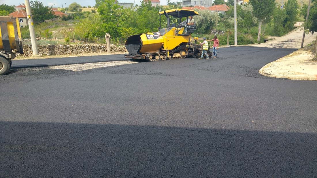 BSK SICAK ASFALT ÇALIŞMALARI (İLK ETAP SONU)