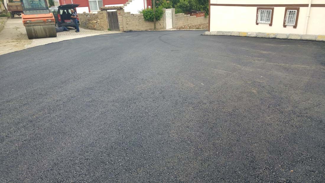 BSK SICAK ASFALT ÇALIŞMALARI (İLK ETAP SONU)