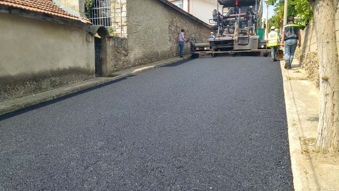 BSK SICAK ASFALT ÇALIŞMALARI (İLK ETAP SONU)