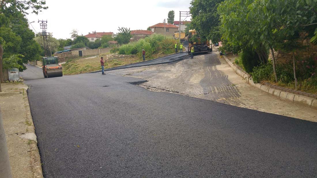 BSK SICAK ASFALT ÇALIŞMALARI (İLK ETAP SONU)