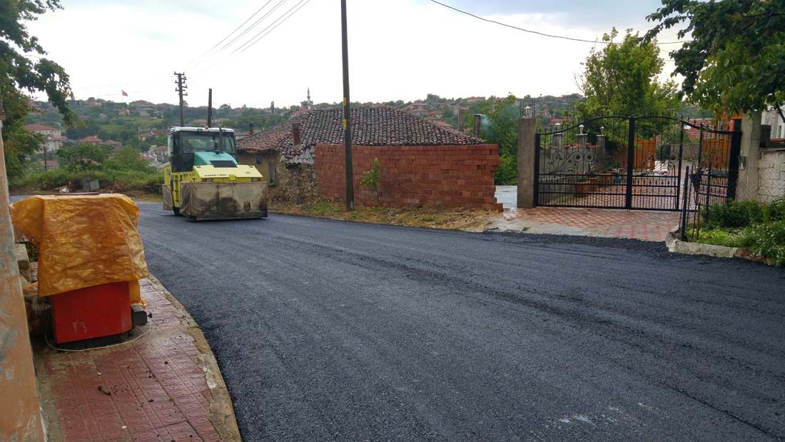 BSK SICAK ASFALT ÇALIŞMALARI (İLK ETAP SONU)