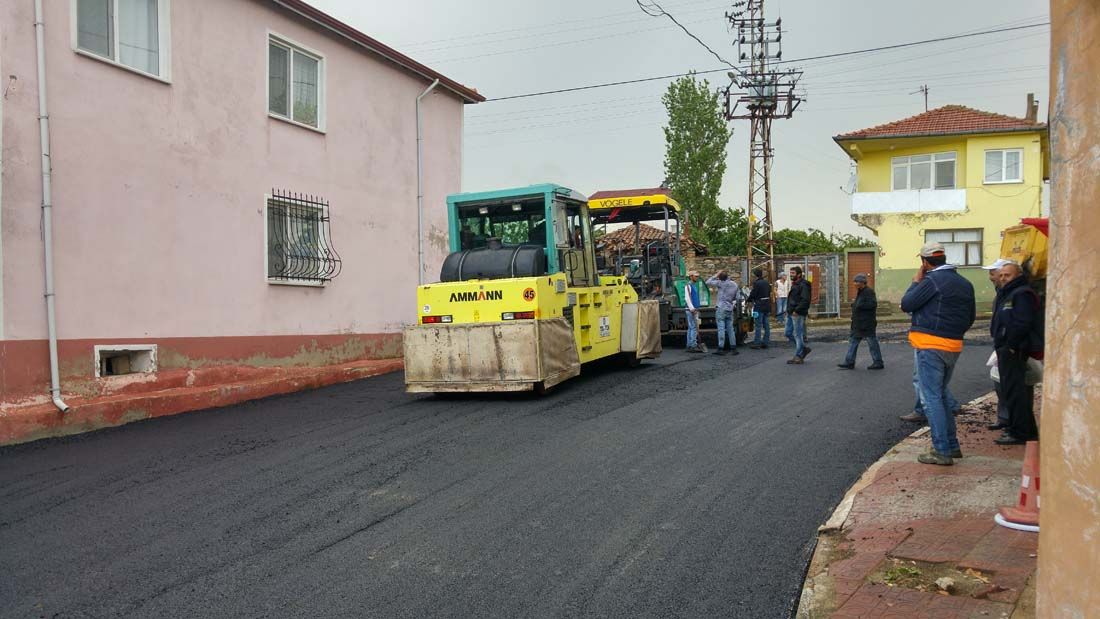 BSK SICAK ASFALT ÇALIŞMALARI (İLK ETAP SONU)