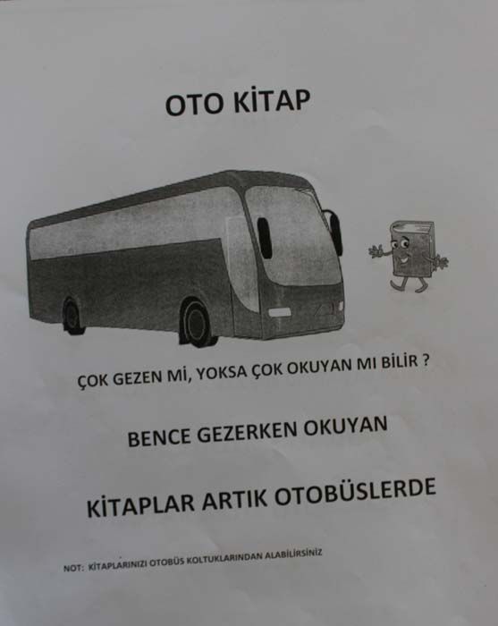 Öğrencilerimizden "Oto Kitap" Kampanyası