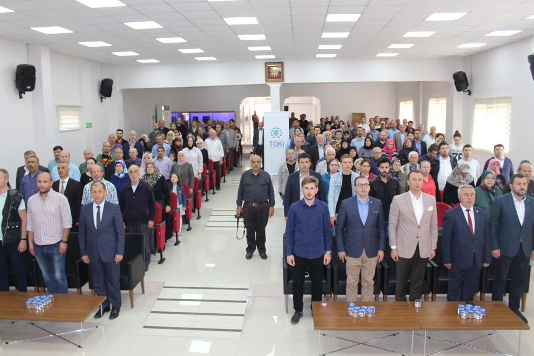 TOKİ Konutları "Konut Alma Hakkı ve Konut Belirleme" Kurası