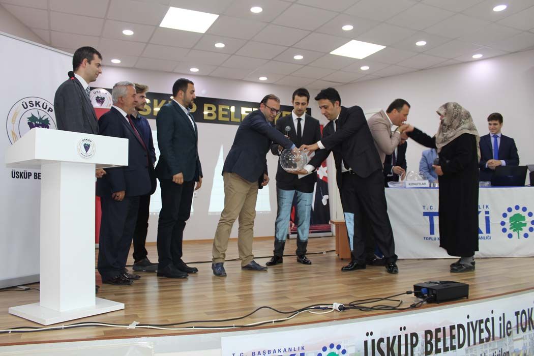 TOKİ Konutları "Konut Alma Hakkı ve Konut Belirleme" Kurası