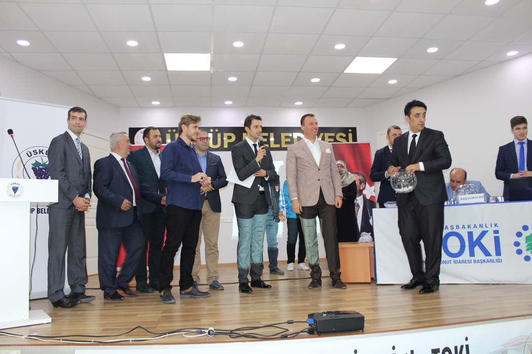 TOKİ Konutları "Konut Alma Hakkı ve Konut Belirleme" Kurası