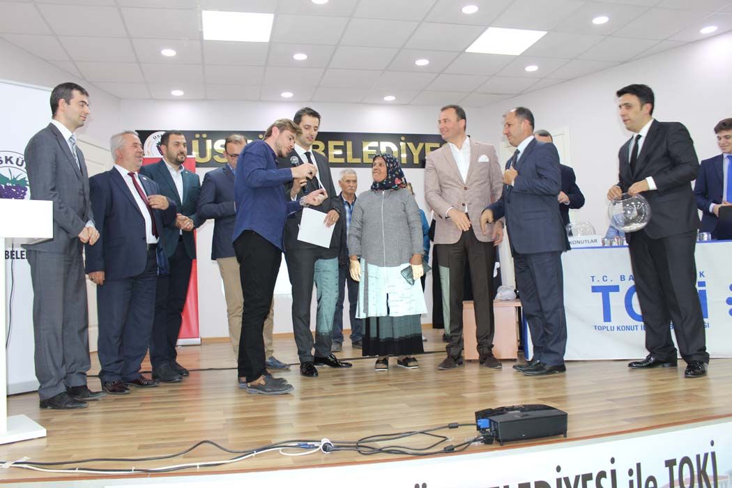 TOKİ Konutları "Konut Alma Hakkı ve Konut Belirleme" Kurası