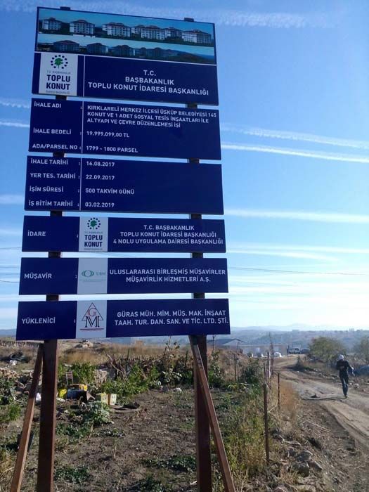 TOKİ ÇALIŞMALARI (09.11.2017)