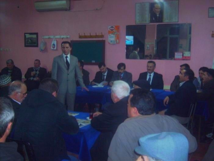 Beldemizde Çiftçi Toplantısı yapıldı