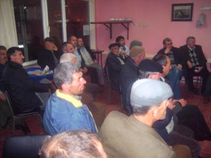 Beldemizde Çiftçi Toplantısı yapıldı