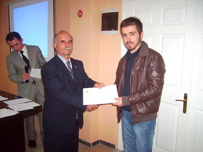 Asma Yetiştiriciliği kursunun sertifika töreni gerçekleştirildi