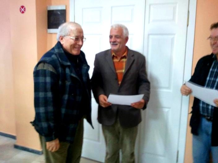 Asma Yetiştiriciliği kursunun sertifika töreni gerçekleştirildi