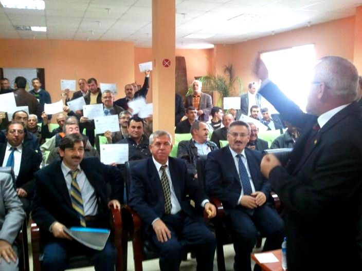 Asma Yetiştiriciliği kursunun sertifika töreni gerçekleştirildi