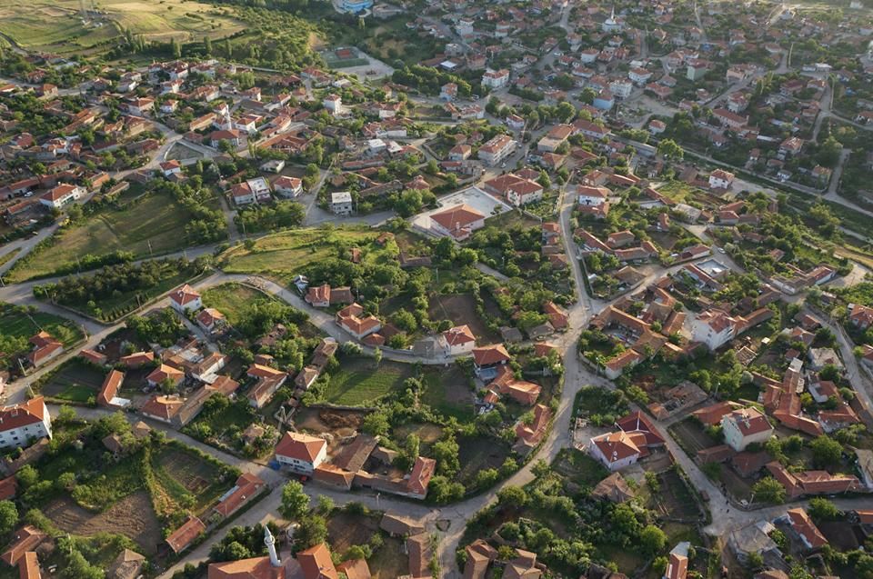 Üsküp'ün havadan görüntüleri