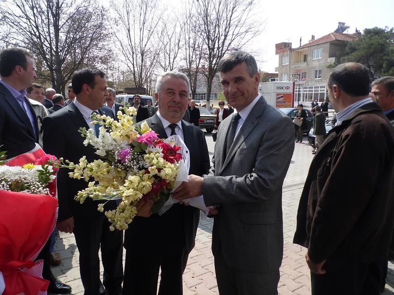 Belediyemizde devir teslim töreni