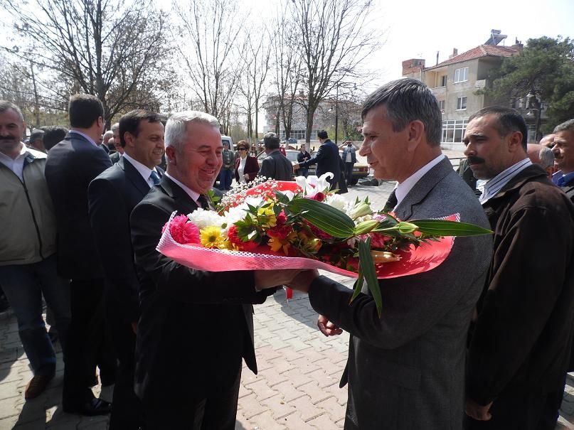 Belediyemizde devir teslim töreni