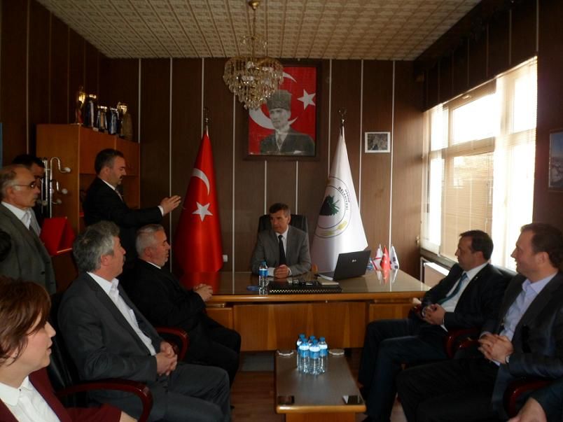 Belediyemizde devir teslim töreni