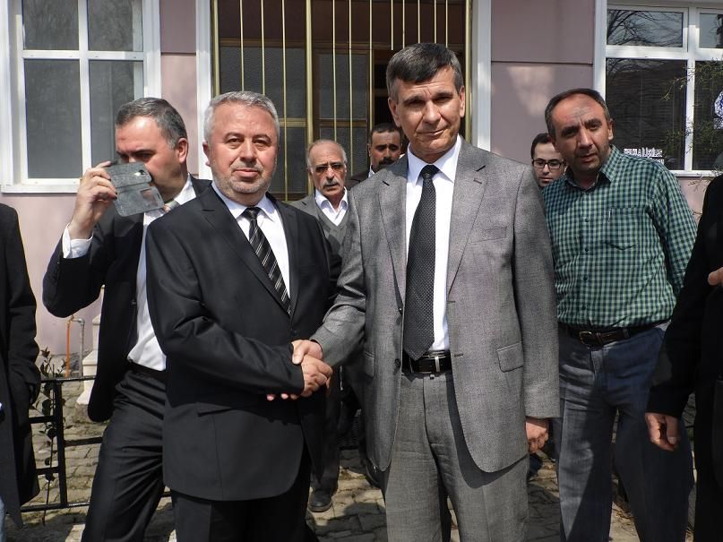 Belediyemizde devir teslim töreni