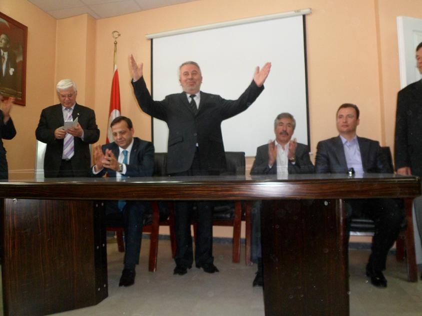 Belediyemizde devir teslim töreni