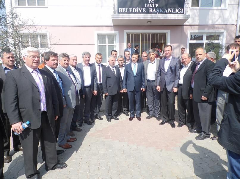 Belediyemizde devir teslim töreni