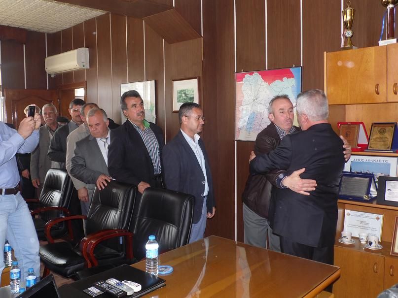 Belediyemizde devir teslim töreni