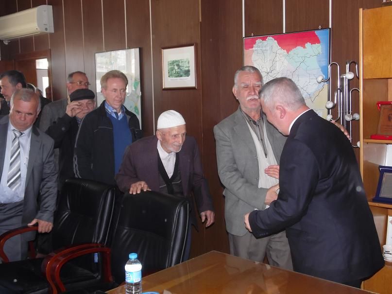 Belediyemizde devir teslim töreni