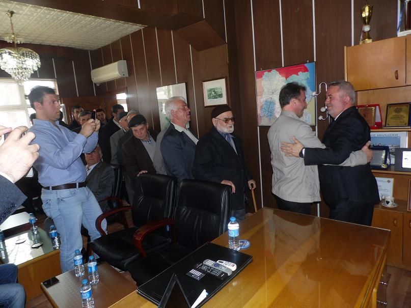 Belediyemizde devir teslim töreni