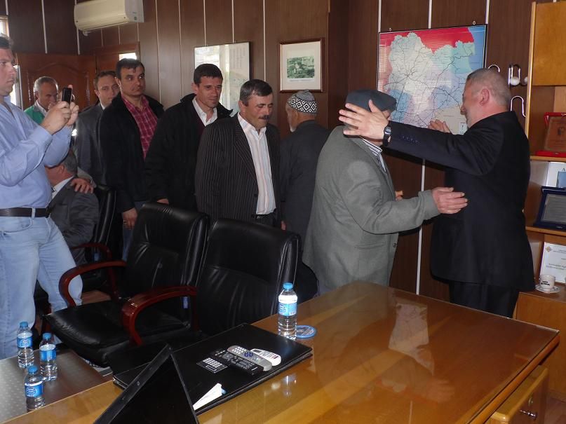 Belediyemizde devir teslim töreni