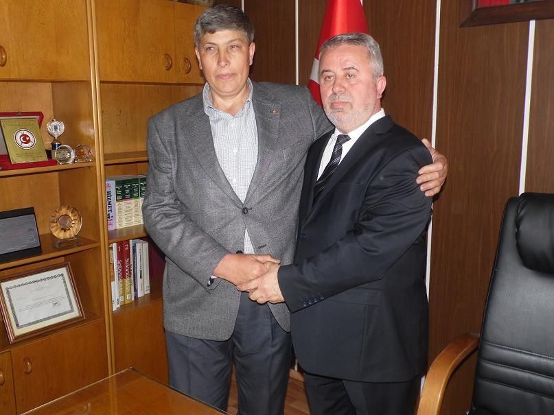 Belediyemizde devir teslim töreni