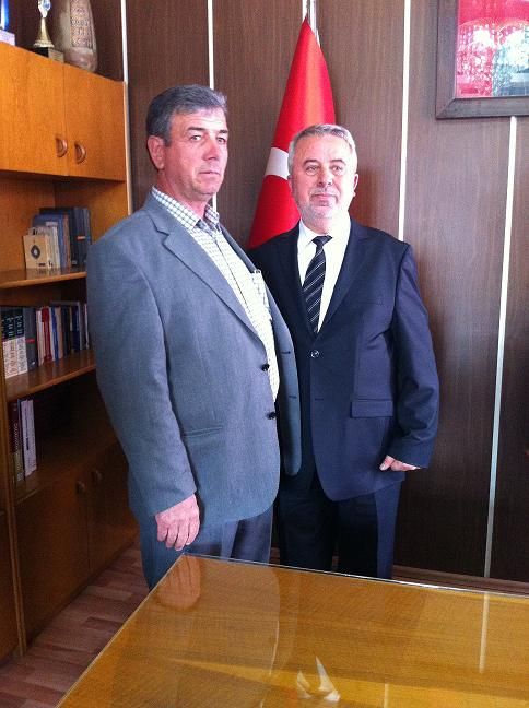 Belediyemizde devir teslim töreni