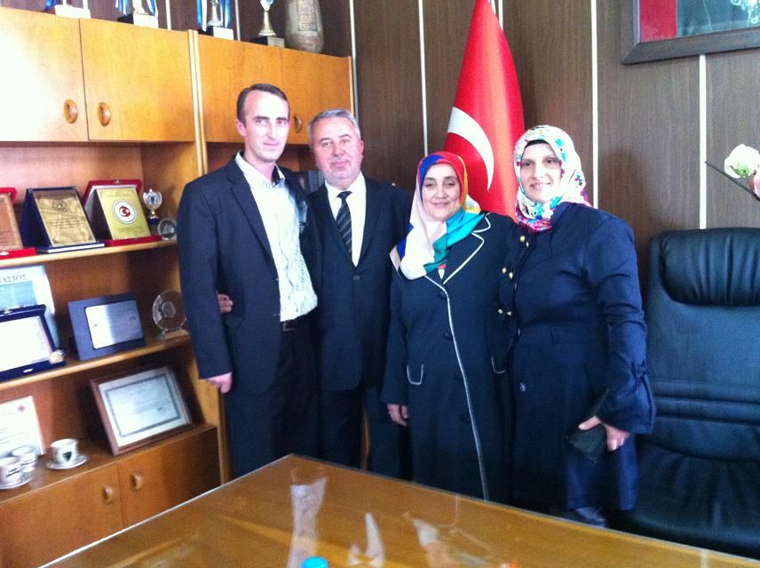 Belediyemizde devir teslim töreni