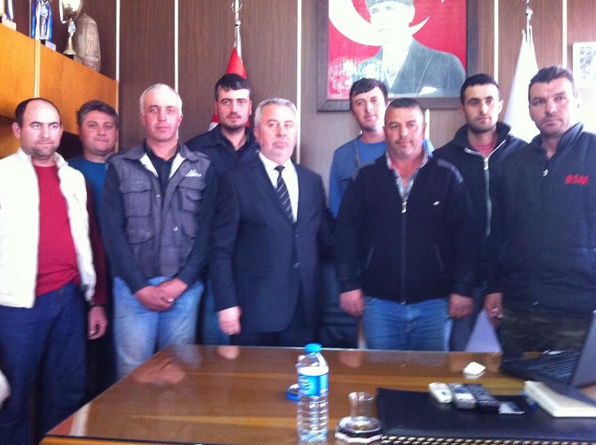 Belediyemizde devir teslim töreni